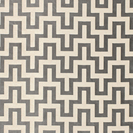 SCHUMACHER  COURTRAI MAUBRAY WEAVE PATTERN WOVENS PATTERN WOVENS GRAPHITE   - 66552