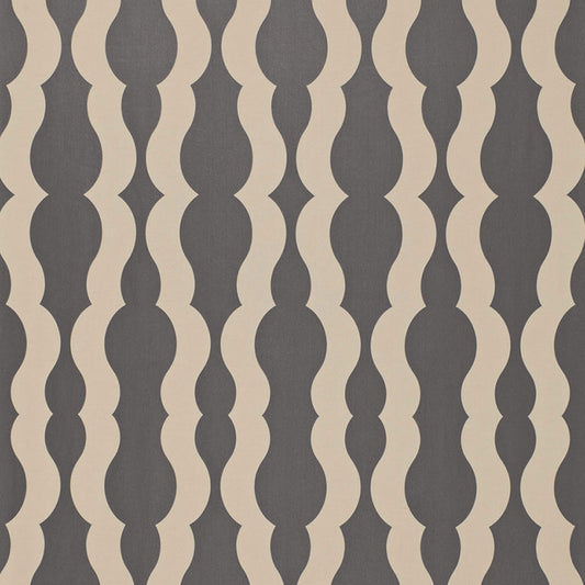 SCHUMACHER  COURTRAI VILLEROUX WEAVE PATTERN WOVENS PATTERN WOVENS CHARCOAL   - 66570