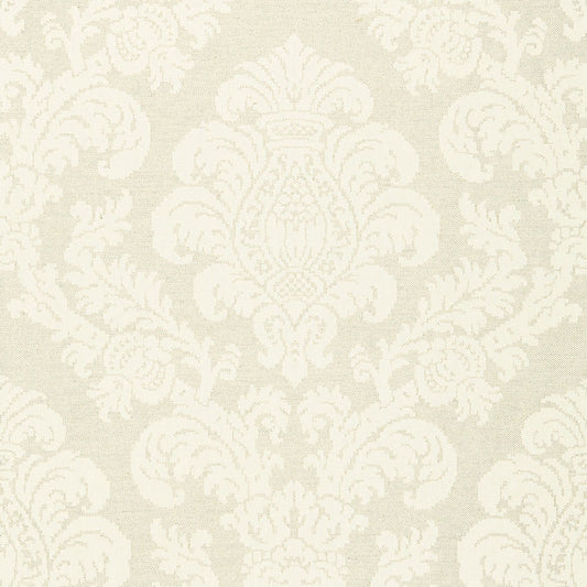 SCHUMACHER  PALAZZO FIRENZE LINEN DAMASK PATTERN WOVENS PATTERN WOVENS OAT   - 66630