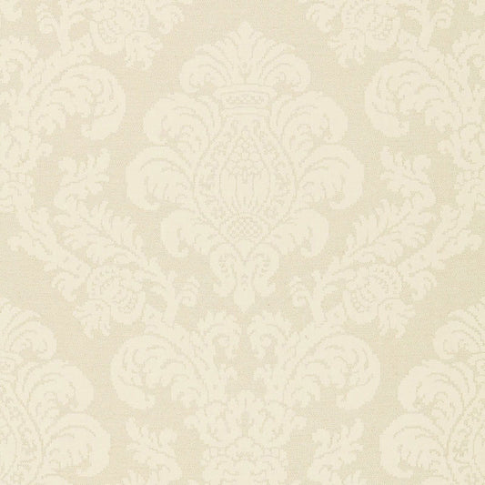 SCHUMACHER  PALAZZO FIRENZE LINEN DAMASK PATTERN WOVENS PATTERN WOVENS SESAME   - 66632