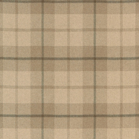 SCHUMACHER  A COUNTRY LIFE MONTANA WOOL PLAID WOVEN WOVEN BUCKSKIN   - 66660