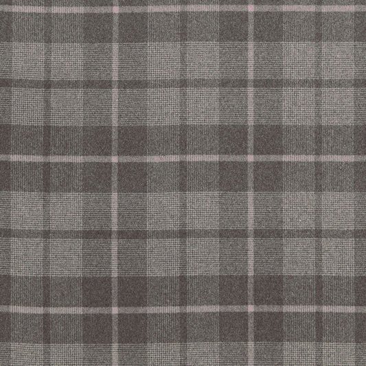 SCHUMACHER  LUXE LODGE MONTANA WOOL PLAID PATTERN WOVENS,HIGH PERFORMANCE PATTERN WOVENS,HIGH PERFORMANCE OXFORD GREY   - 66661