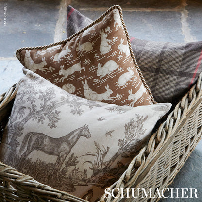 SCHUMACHER  LUXE LODGE MONTANA WOOL PLAID PATTERN WOVENS,HIGH PERFORMANCE PATTERN WOVENS,HIGH PERFORMANCE JAVA   - 66662