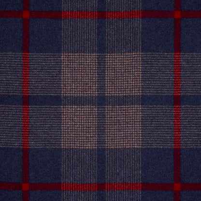 SCHUMACHER  A COUNTRY LIFE MONTANA WOOL PLAID PATTERN WOVENS,HIGH PERFORMANCE PATTERN WOVENS,HIGH PERFORMANCE NAVY   - 66663
