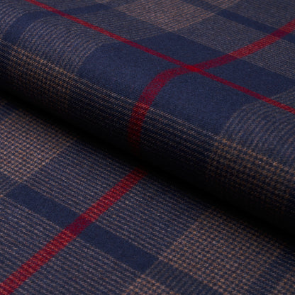 SCHUMACHER  A COUNTRY LIFE MONTANA WOOL PLAID PATTERN WOVENS,HIGH PERFORMANCE PATTERN WOVENS,HIGH PERFORMANCE NAVY   - 66663