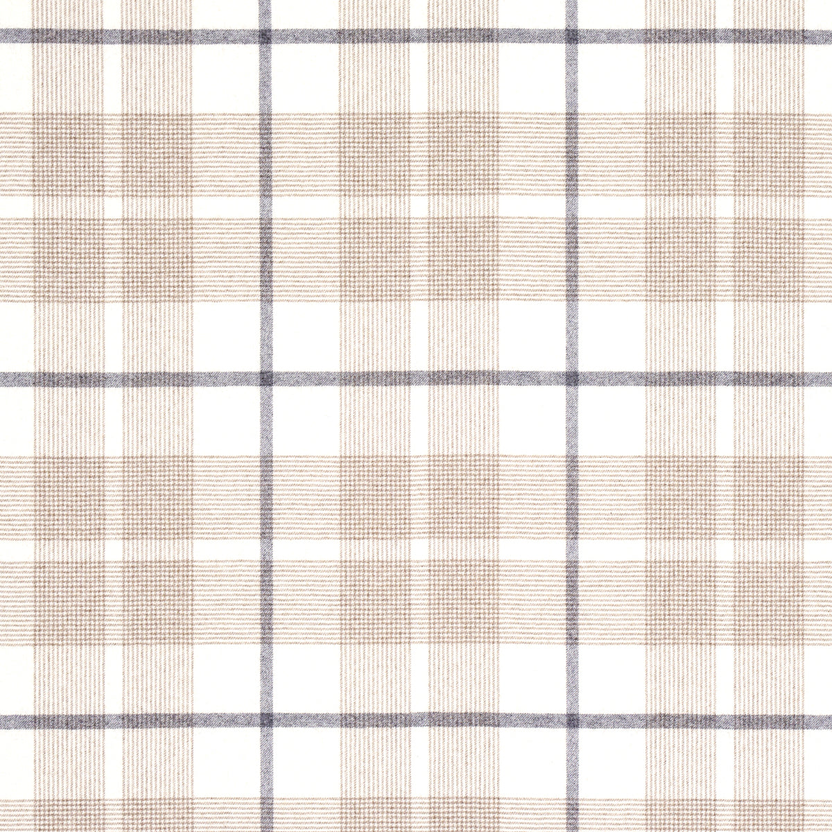 SCHUMACHER  LUXE LODGE MONTANA WOOL PLAID PATTERN WOVENS,HIGH PERFORMANCE PATTERN WOVENS,HIGH PERFORMANCE NEUTRAL   - 66664