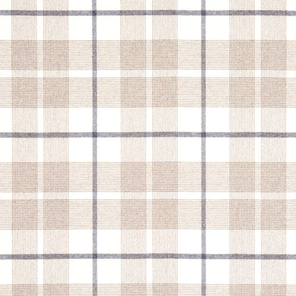 SCHUMACHER  LUXE LODGE MONTANA WOOL PLAID PATTERN WOVENS,HIGH PERFORMANCE PATTERN WOVENS,HIGH PERFORMANCE NEUTRAL   - 66664