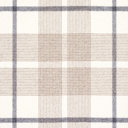 SCHUMACHER  LUXE LODGE MONTANA WOOL PLAID PATTERN WOVENS,HIGH PERFORMANCE PATTERN WOVENS,HIGH PERFORMANCE NEUTRAL   - 66664