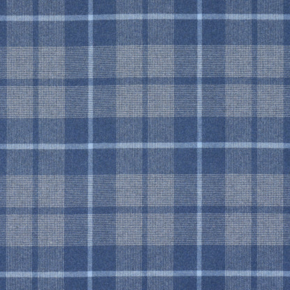 SCHUMACHER  A COUNTRY LIFE MONTANA WOOL PLAID WOVEN WOVEN SLATE   - 66668