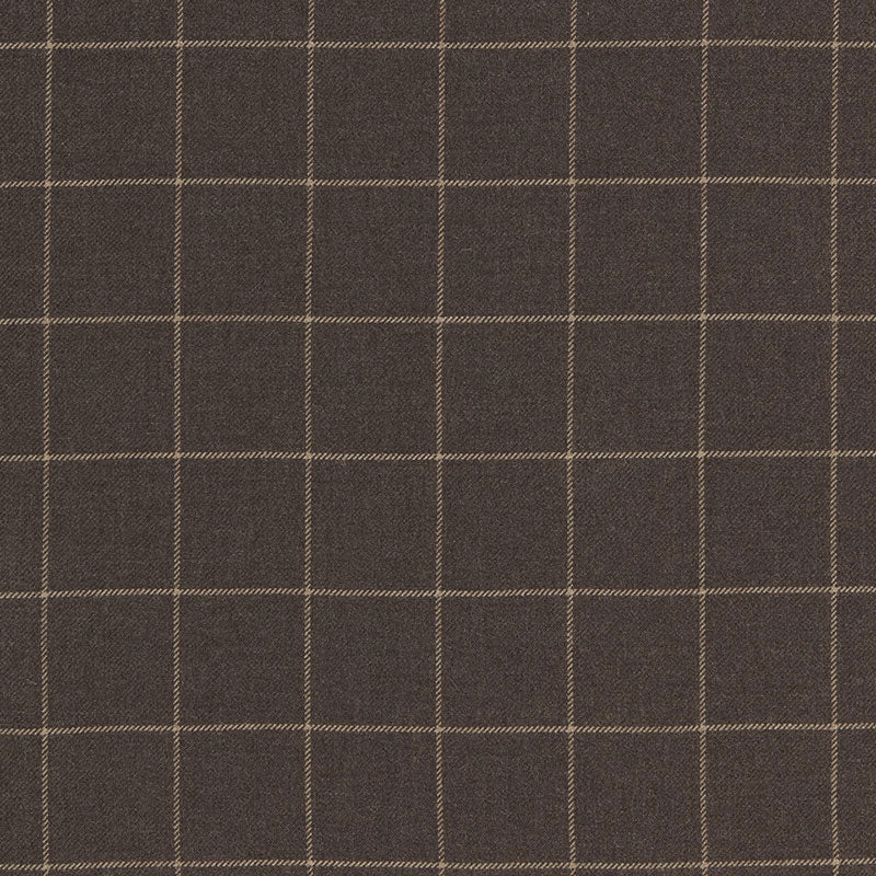 SCHUMACHER  LUXE LODGE BANCROFT WOOL PLAID PATTERN WOVENS PATTERN WOVENS SABLE   - 66770