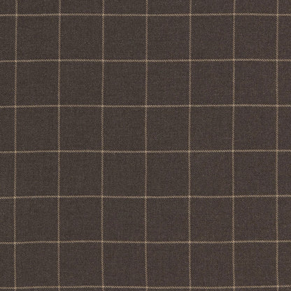 SCHUMACHER  LUXE LODGE BANCROFT WOOL PLAID PATTERN WOVENS PATTERN WOVENS SABLE   - 66770