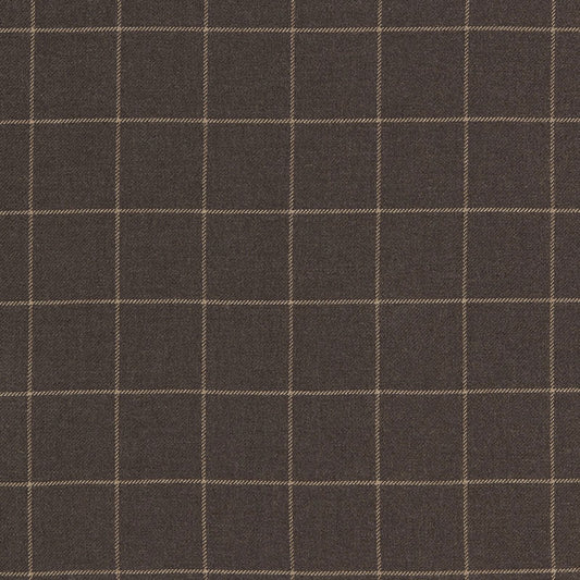 SCHUMACHER  LUXE LODGE BANCROFT WOOL PLAID PATTERN WOVENS PATTERN WOVENS SABLE   - 66770