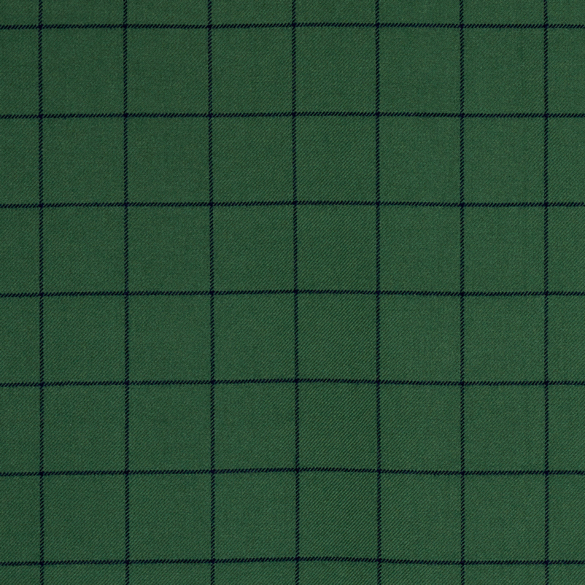SCHUMACHER FABRIC  A COUNTRY LIFE BANCROFT WOOL PLAID   GREEN   - 66776