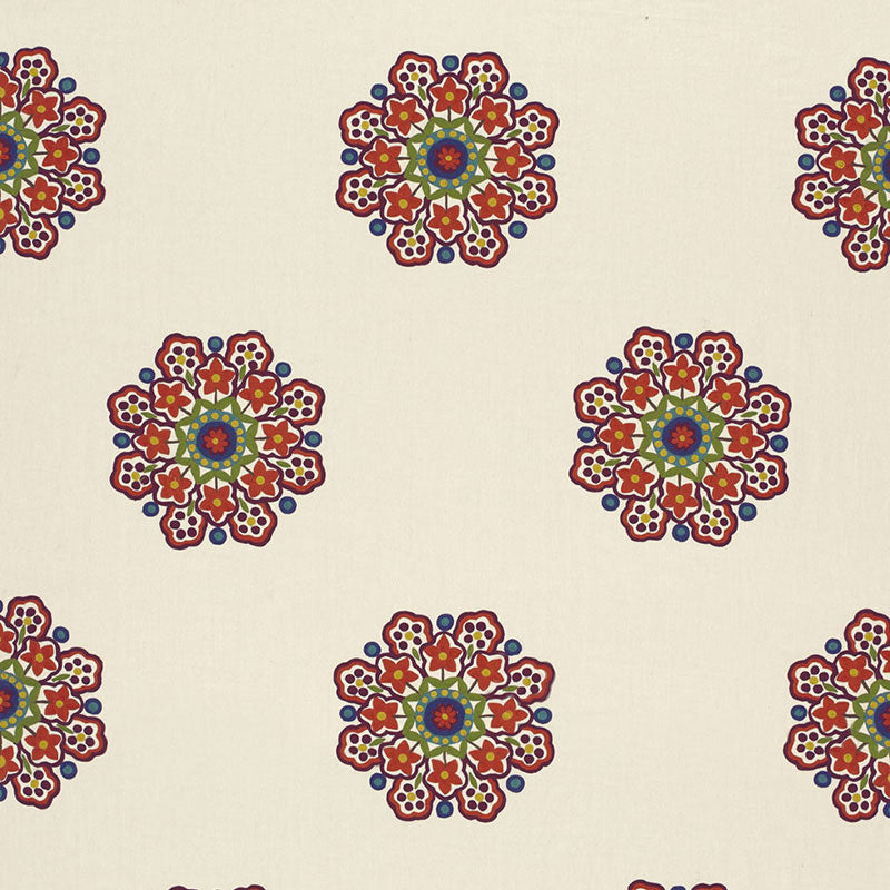 SCHUMACHER  CONTEMPORARY EMBROIDERIES Chennai Linen Embroidery WOVEN WOVEN FESTIVAL   - 66821