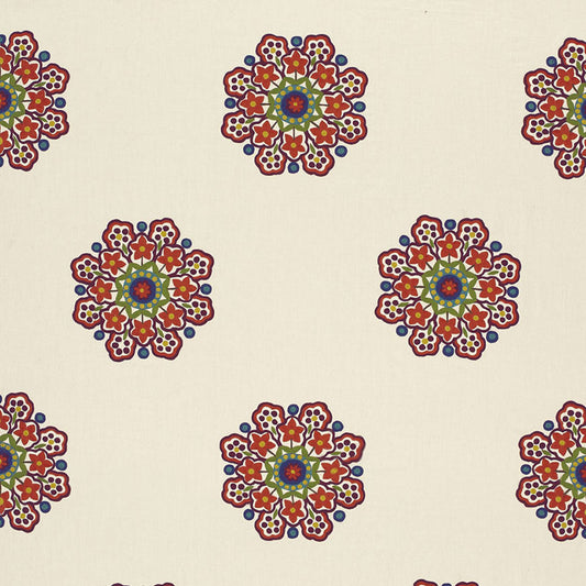 SCHUMACHER  CONTEMPORARY EMBROIDERIES Chennai Linen Embroidery WOVEN WOVEN FESTIVAL   - 66821