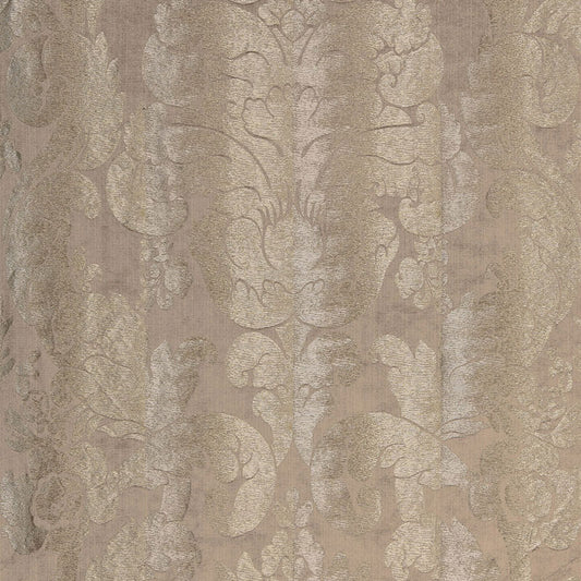 SCHUMACHER  PALAZZO ZELDA DAMASK PATTERN WOVENS PATTERN WOVENS PEWTER   - 66840