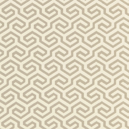 SCHUMACHER  CHROMA MING FRET PATTERN WOVENS PATTERN WOVENS FLAX   - 66882