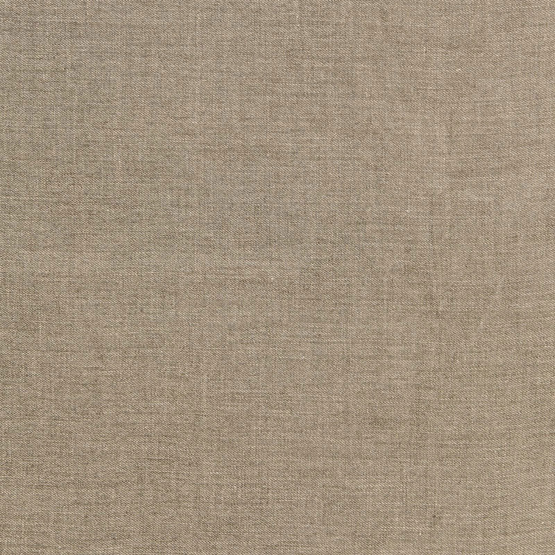 Beige chenille fabric with soft pile and woven texture in Driftwood color, suitable for upholstery.