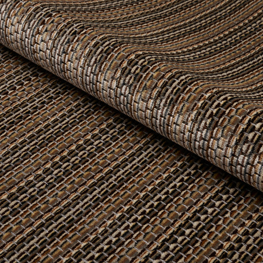 SCHUMACHER  CUT & PATTERNED VELVETS DOWNTOWN VELVET VELVETS VELVETS SEPIA   - 66915