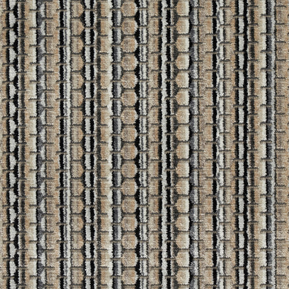 SCHUMACHER  CUT & PATTERNED VELVETS DOWNTOWN VELVET VELVETS VELVETS PEBBLE   - 66916