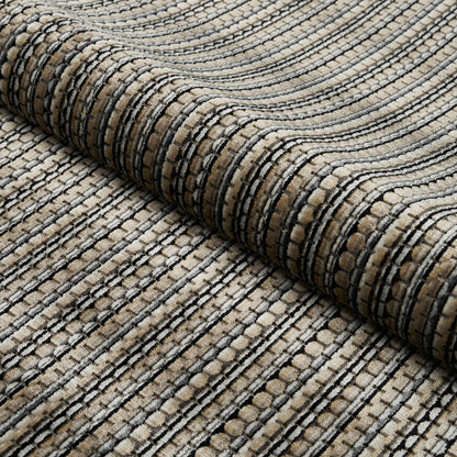 SCHUMACHER  CUT & PATTERNED VELVETS DOWNTOWN VELVET VELVETS VELVETS PEBBLE   - 66916