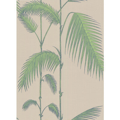 COLE & SON PALM LEAVES PRINT--BOTANICAL & FLORAL-TROPICAL GREY,GREEN,   - 66/2011.CS.0