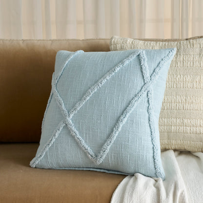 NOURISON HOME   18" x 18" Mina Victory Modern Light Blue    - 798019092313