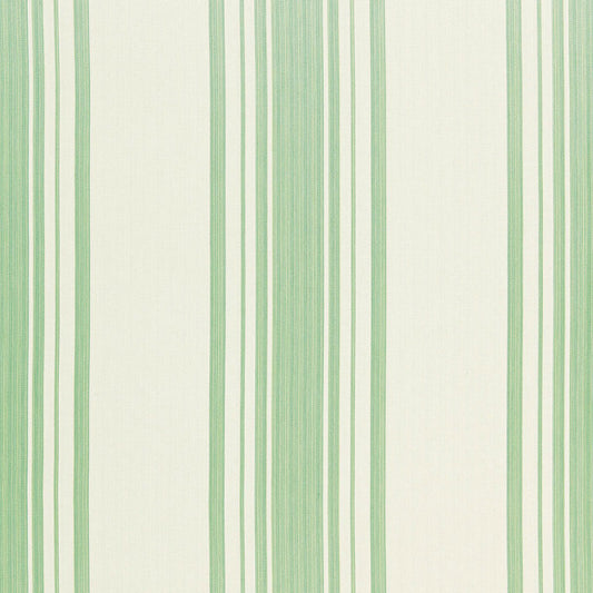 SCHUMACHER  CHROMA CARNEGIE COTTON STRIPE PATTERN WOVENS PATTERN WOVENS ROBIN'S EGG   - 67023