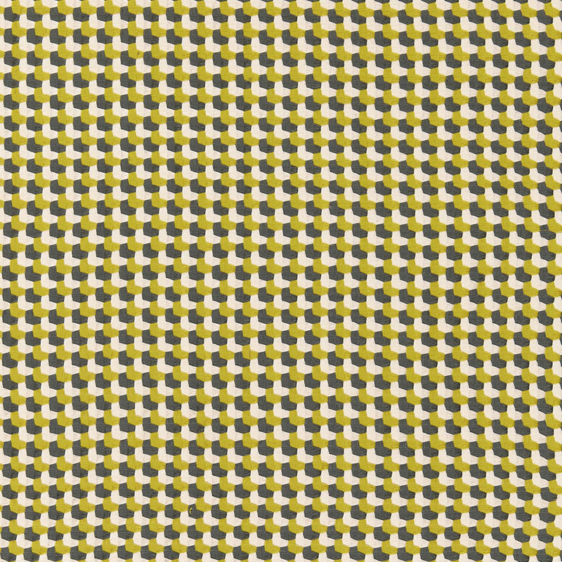 SCHUMACHER  CHROMA CROSSTOWN WEAVE PATTERN WOVENS PATTERN WOVENS CITRON   - 67100