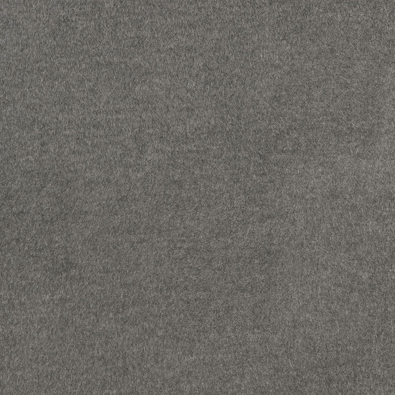 Gray heather fabric swatch with soft knit texture.