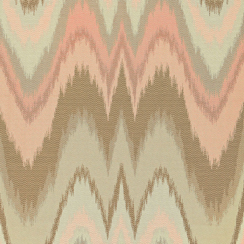 SCHUMACHER  MARY MCDONALD BARGELLO PATTERN WOVENS PATTERN WOVENS BLUSH CONCH   - 67171
