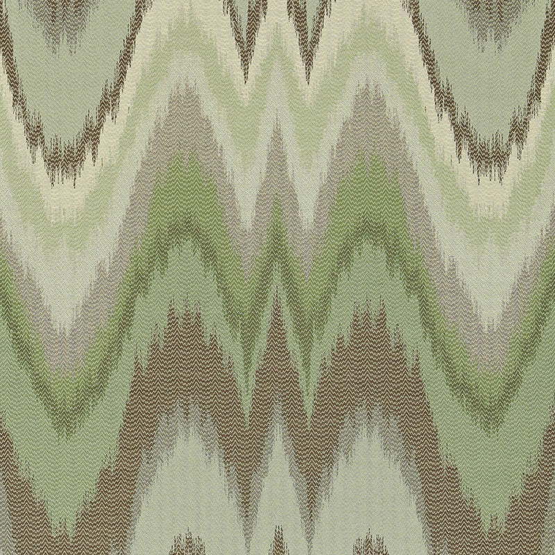 SCHUMACHER  MARY MCDONALD BARGELLO PATTERN WOVENS PATTERN WOVENS AQUAMARINE   - 67172