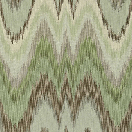 SCHUMACHER  MARY MCDONALD BARGELLO PATTERN WOVENS PATTERN WOVENS AQUAMARINE   - 67172