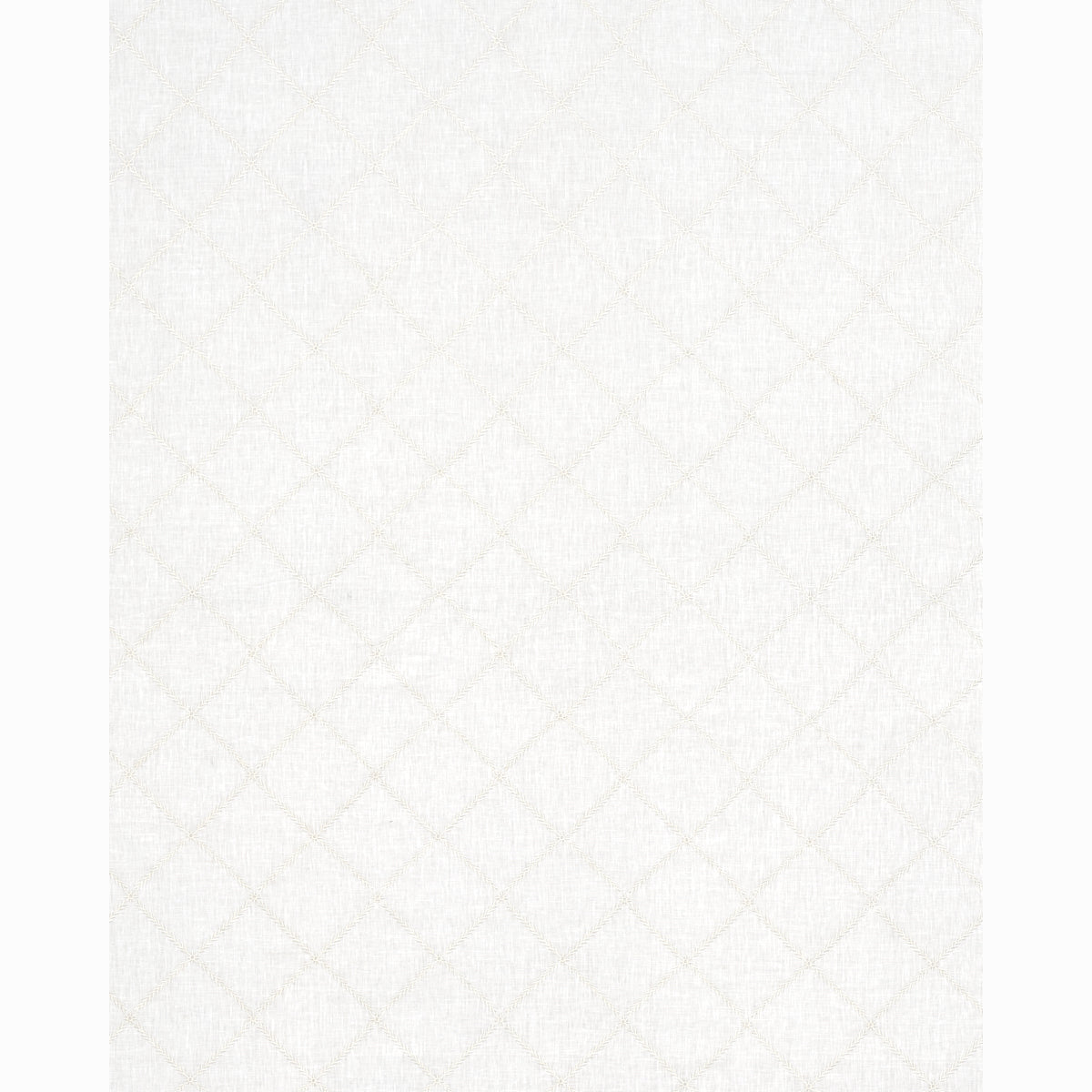 SCHUMACHER  ESSENTIALS: SHEERS & CASEMENTS Gemma Sheer WOVEN WOVEN BLANC   - 67180