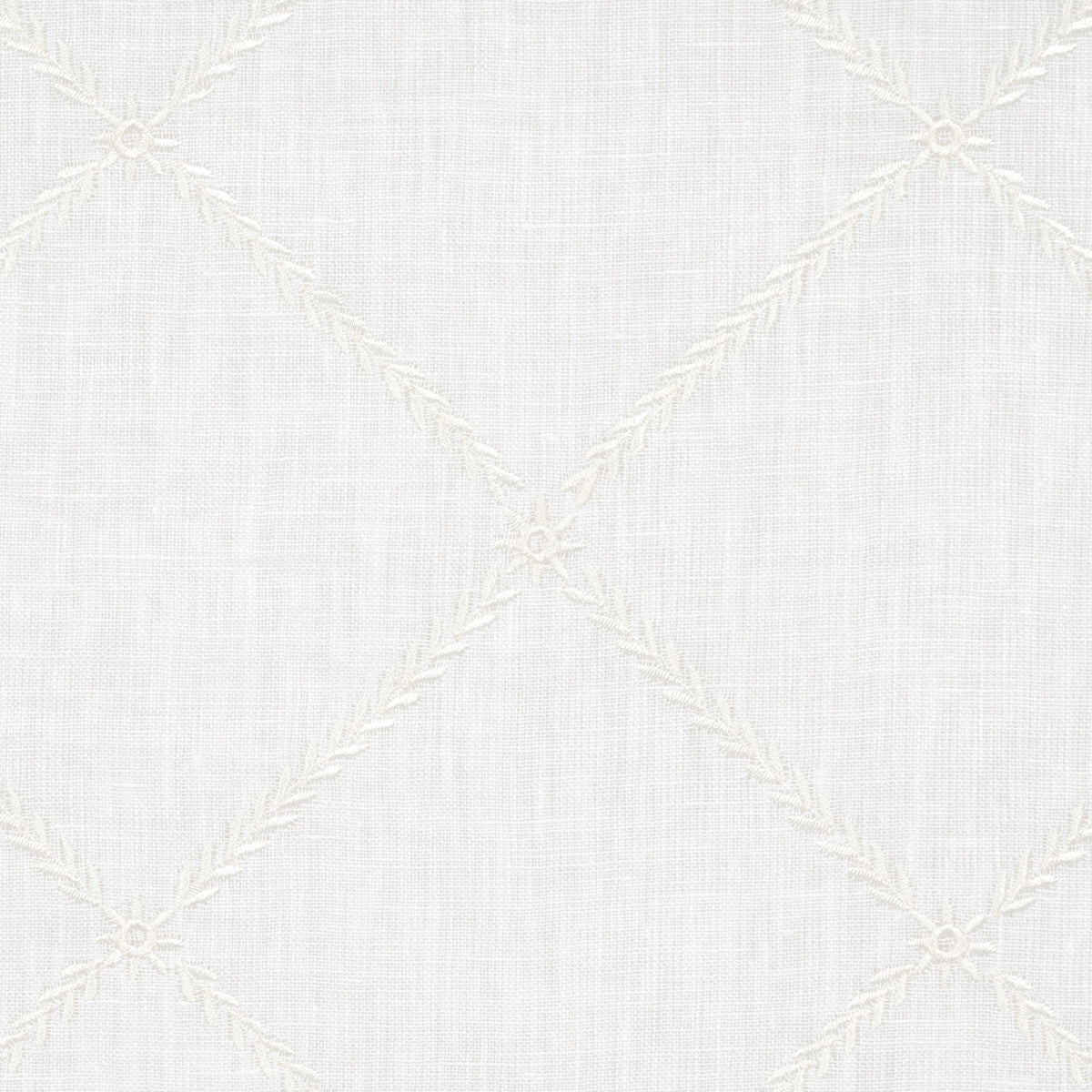 SCHUMACHER  ESSENTIALS: SHEERS & CASEMENTS Gemma Sheer WOVEN WOVEN BLANC   - 67180