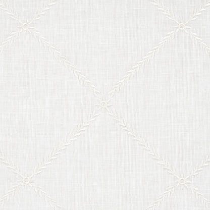 SCHUMACHER  ESSENTIALS: SHEERS & CASEMENTS Gemma Sheer WOVEN WOVEN BLANC   - 67180