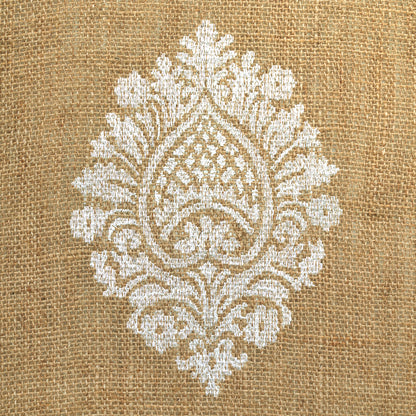 SCHUMACHER  AU NATUREL SAVANNA JUTE EMBROIDERED SHEER SHEERS & CASEMENTS SHEERS & CASEMENTS JUTE   - 67340