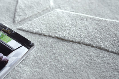 EXQUISITE RUGS   Brunello Modern Indoor Hand Loomed    - 6736-4'X6'