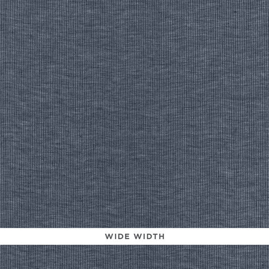 SCHUMACHER  ESSENTIALS: SHEERS & CASEMENTS ISLAND STRIPE SHEER SHEERS & CASEMENTS SHEERS & CASEMENTS INDIGO   - 67400