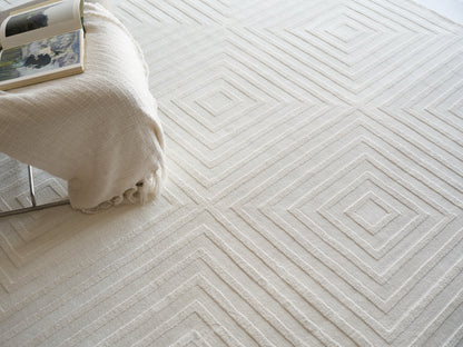 EXQUISITE RUGS   Tovello Modern Indoor Hand Loomed    - 6746-4'X6'