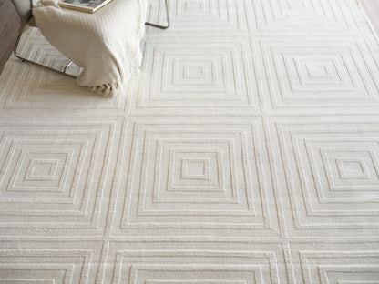 EXQUISITE RUGS   Tovello Modern Indoor Hand Loomed    - 6746-4'X6'