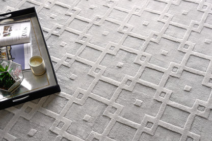 EXQUISITE RUGS   Camora Modern Indoor Hand Loomed    - 6753-4'x5'