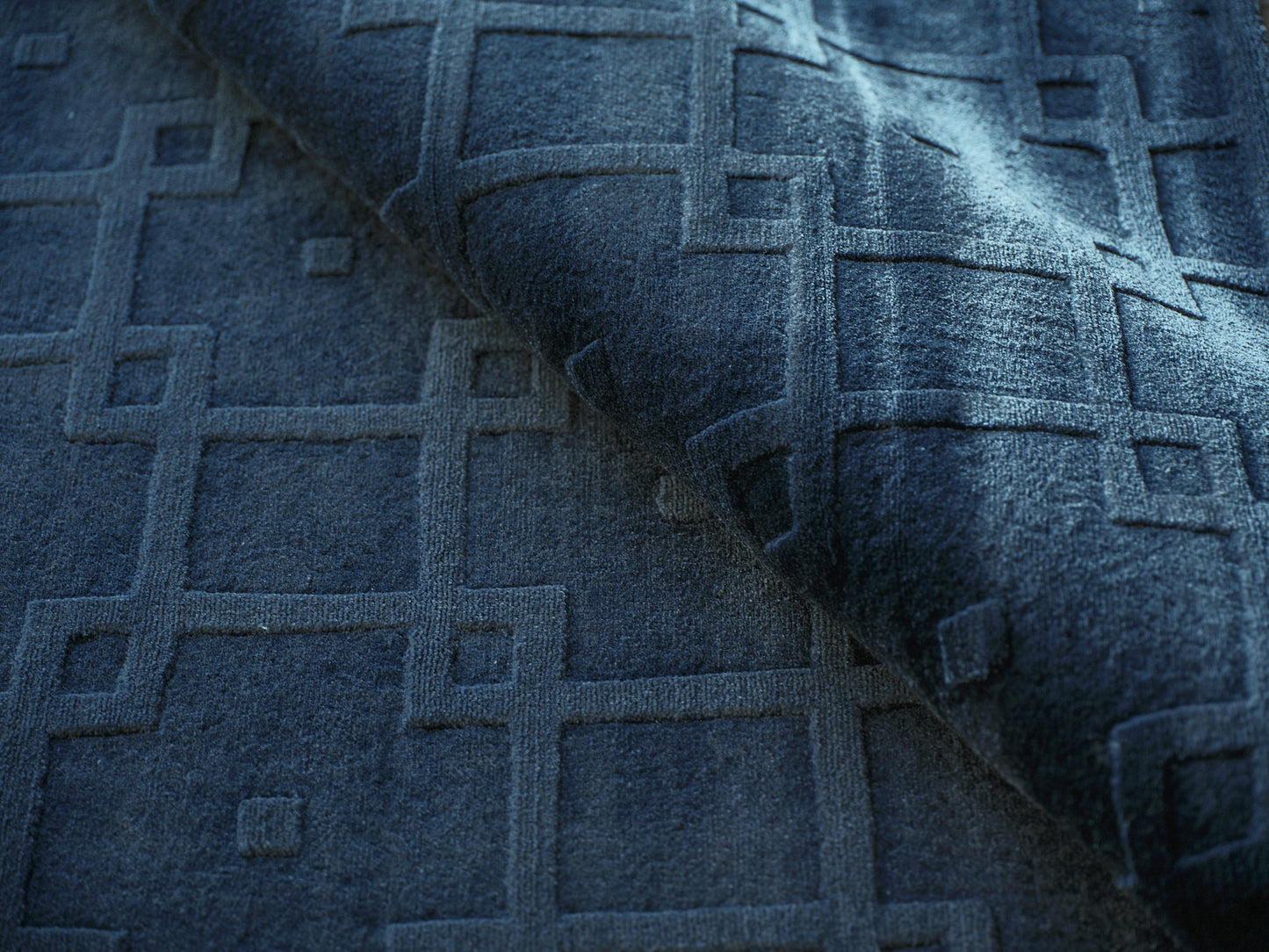 EXQUISITE RUGS   Camora Modern Indoor Hand Loomed    - 6754-4'x5'