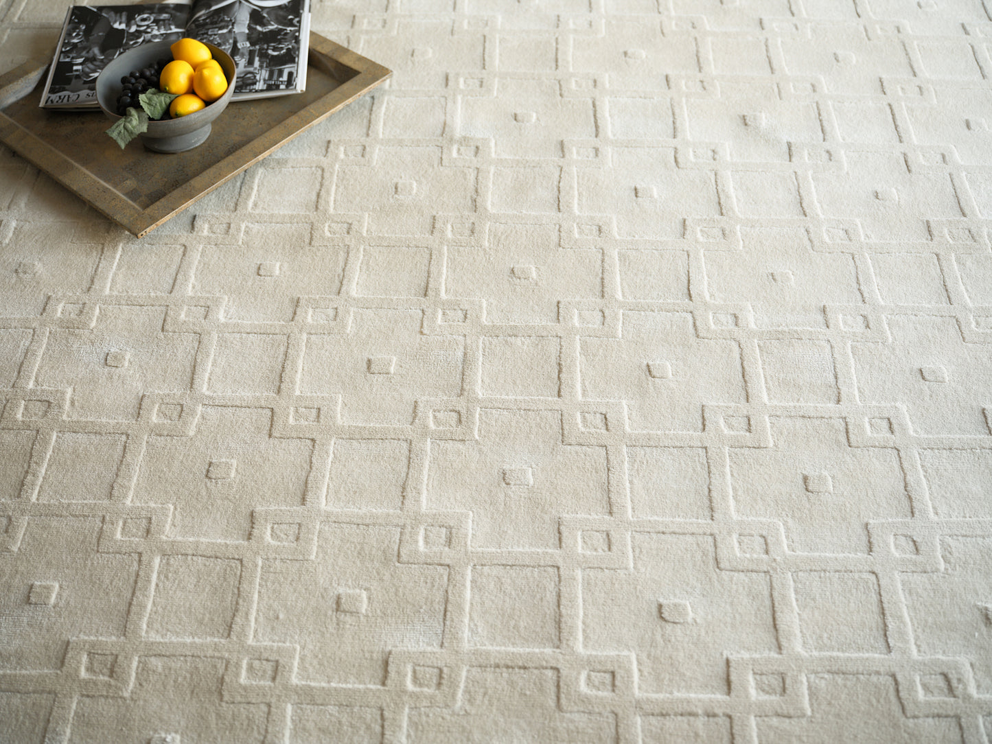 EXQUISITE RUGS   Camora Modern Indoor Hand Loomed    - 6755-4'X6'