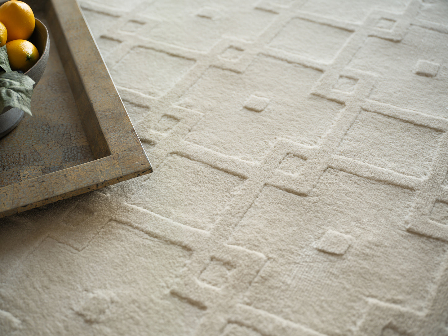 EXQUISITE RUGS   Camora Modern Indoor Hand Loomed    - 6755-4'x5'