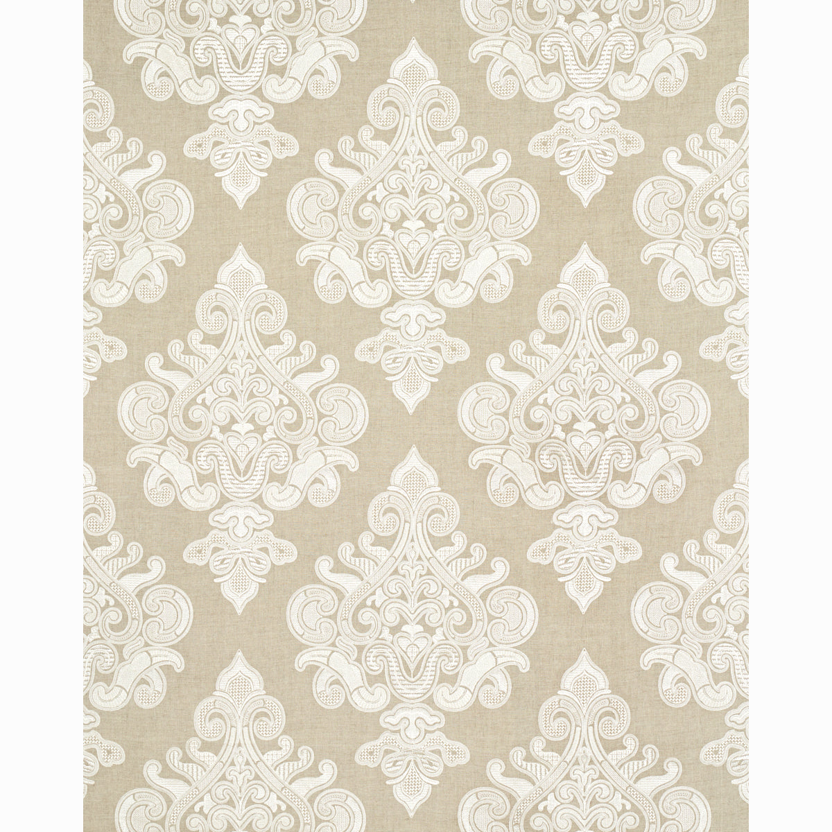 SCHUMACHER  AU NATUREL ANGKOR EMBROIDERY EMBROIDERIES EMBROIDERIES LINEN   - 67581