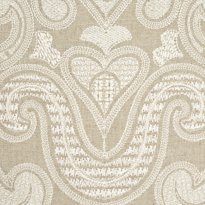 SCHUMACHER  AU NATUREL ANGKOR EMBROIDERY EMBROIDERIES EMBROIDERIES LINEN   - 67581