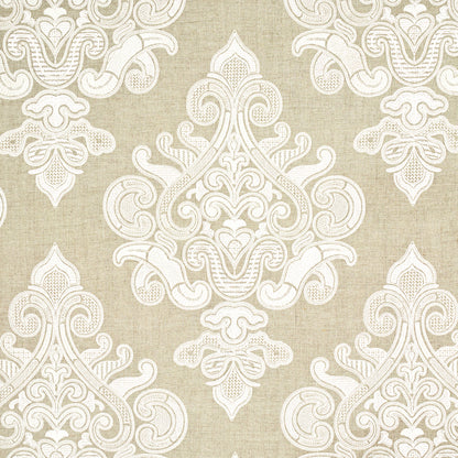 SCHUMACHER  AU NATUREL ANGKOR EMBROIDERY EMBROIDERIES EMBROIDERIES LINEN   - 67581