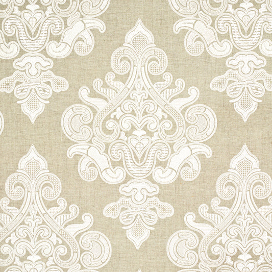 SCHUMACHER  AU NATUREL ANGKOR EMBROIDERY EMBROIDERIES EMBROIDERIES LINEN   - 67581