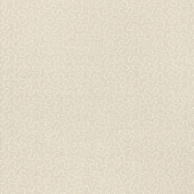 SCHUMACHER  AU NATUREL 2 MEANDER EMBROIDERY EMBROIDERIES EMBROIDERIES LINEN   - 67601